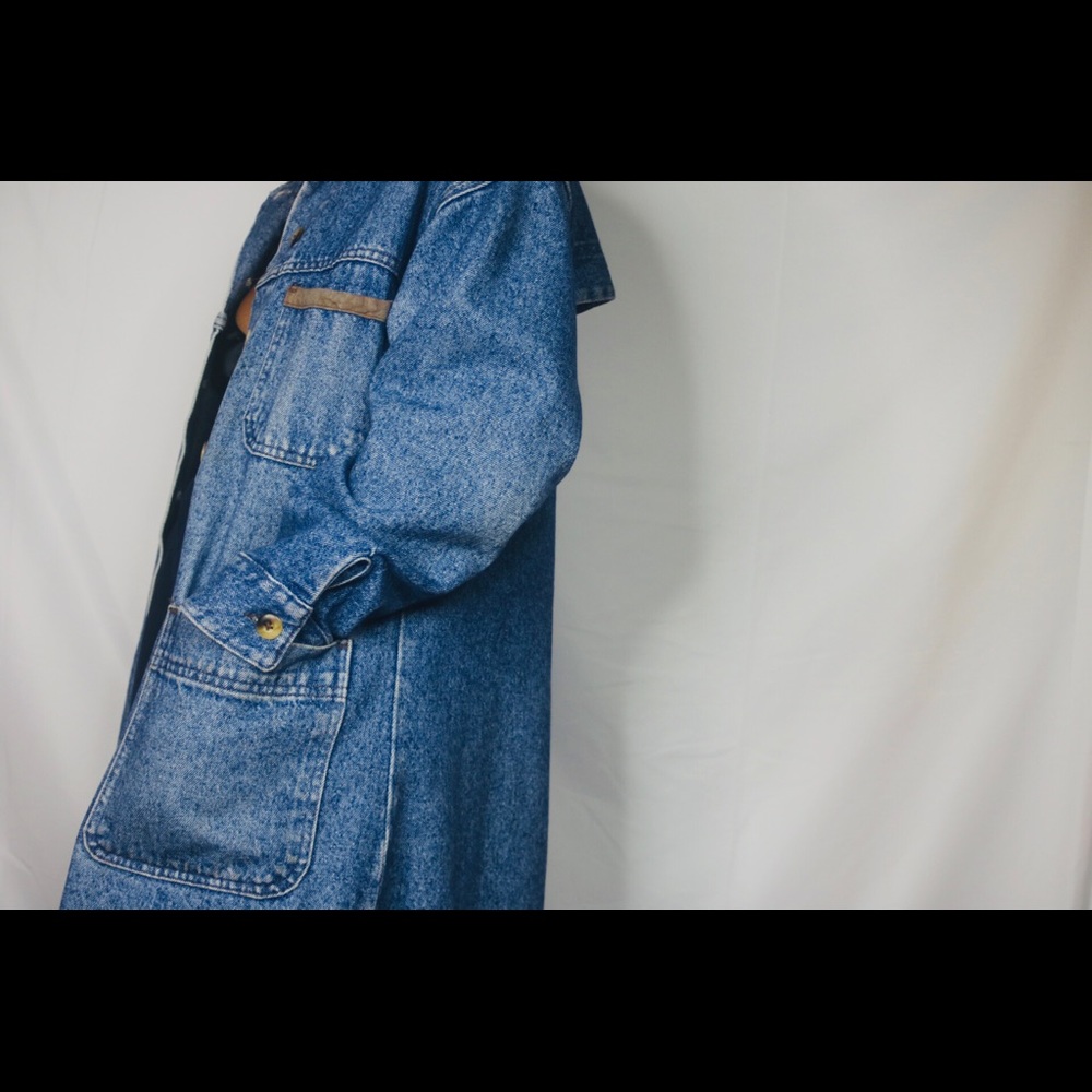 Vintage Calamity Denim Trench